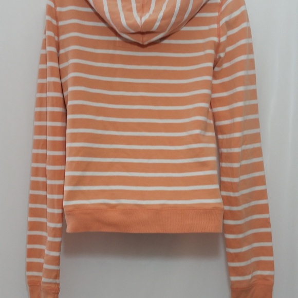 Hollister Zip up Striped Hoodie - Size M - Picture 3 of 5